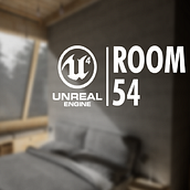 Room 54 (restored barn). Digital Architecture, and Video Games project by Matteo Deval - 03.15.2020