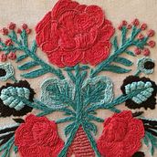 Mi Proyecto del curso: Técnica de bordado con paso atrás. Sewing project by Maria Montero Brinklow - 03.20.2020