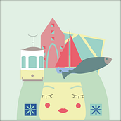 Mi Proyecto del curso: Ilustración vectorial con estilo. Un proyecto de Ilustración tradicional y Diseño gráfico de Karmele Goikoetxea - 30.12.2020