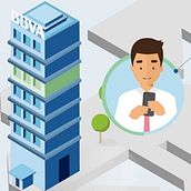 Motion para BBVA. Animation, Creativit, Design, Traditional illustration, and Motion Graphics project by Leticia Fuentes Garrido - 03.21.2020