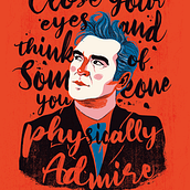 Morrissey. Concept Art, Traditional illustration, and Vector Illustration project by Teté Ganoza - 03.21.2020