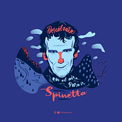 Spinetta. Traditional illustration, Digital Illustration, and Vector Illustration project by Teté Ganoza - 03.21.2020