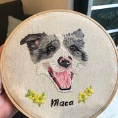 Mi Proyecto del curso. Embroidery project by greciaomana - 03.21.2020