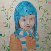Mi Proyecto del curso: Acuarela sobre madera. Traditional illustration project by Ángela Munuera - 03.22.2020