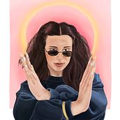 Mi retrato final, ha sido un curso muy guay, he mejorado en el uso de pinceles y modelado. Orgullosa del resultado final!. Un projet de  de martalongas27 - 22.03.2020