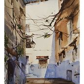 Mi Proyecto del curso: Paisajes urbanos en acuarela . % Silvia Carreño Pareja tarafından hazırlanan Sulubo, Ve a Resim projesi - 03.23.2020