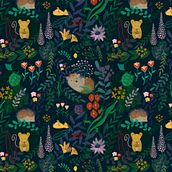Mi Proyecto del curso: patrones inspirados en flora y fauna nativa argentina. Pattern Design project by Azul Darrás - 03.23.2020