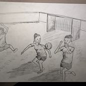 Examen dibujo 1:30 día 23/3/2020. Un progetto di Disegno artistico di Ian Ariño - 23.03.2020