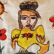 Imagine. Creating with Kids, Embroider, and Sewing project by Anita Egginton - 03.24.2020