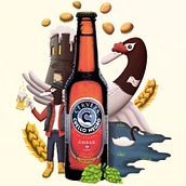 Ilustración para Cerveza Cuello Negro, Valdivia Chile. Projekt z dziedziny Trad, c, jna ilustracja, Ilustracja c, frowa i Grafika wektorowa użytkownika Waldo López Marcos - 24.03.2020