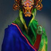 1 first drawing in photoshop. Concept Art project by Fernando Reyes - 03.23.2020