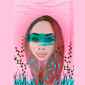 Mi Proyecto del curso: Retrato ilustrado en acuarela. Design, Digital Design, and Traditional illustration project by Ronny Rosales - 03.24.2020
