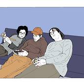 Minimalist home.. Un projet de Beaux Arts, B, e dessinée, Illustration traditionnelle et Illustration numérique de Samuel Della Siega - 24.03.2020