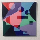 Geometría Acrílica . Un projet de Beaux Arts, Peinture acr , et lique de Samuel Della Siega - 24.03.2020
