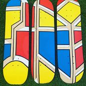 Geometría Acrílica . Un projet de Beaux Arts, Art conceptuel, DIY, Peinture acr , et lique de Samuel Della Siega - 24.03.2020