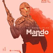 The Mandalorian - Fan Art. Traditional illustration, and Digital Illustration project by Mario Molina - 03.25.2020