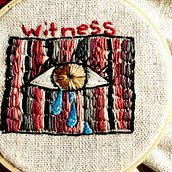 Eye Witness . Un proyecto de Bordado de ladyphoenix333 - 25.03.2020