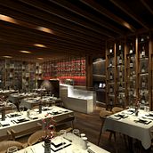 Restauracion. Architecture, 3D Design, Interior Design, Infographics, Interior Decoration, and 3D Modeling project by Javier Lajara - 03.25.2020