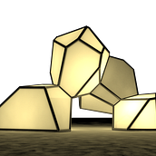 Lampara Voronoi. Un projet de Conception 3D de edrasa - 25.03.2020
