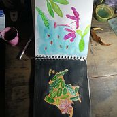 Mi Proyecto del curso: Técnicas de ilustración para desbloquear tu creatividad. Un projet de Beaux Arts, Dessin, Peinture , et Aquarelle de Vita Osorio Sanmartín - 26.03.2020