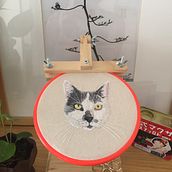 Mi Proyecto del curso: Amaranta Luna. Embroider project by silza_circe - 03.25.2020