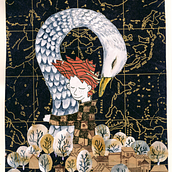 The wonderful adventures of Nils. Projekt z dziedziny Malarstwo akr, lowe, Ilustracje dla dzieci i  Kolaż użytkownika Alena Ponomareva - 25.03.2020