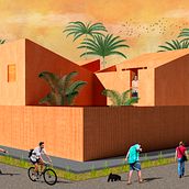 Mi Proyecto del curso: Representación gráfica de proyectos arquitectónicos. Digital Architecture, and Collage project by Masi Awki Mejia Sanoni - 04.02.2020