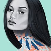 My project in Portrait with Pencil, Color Techniques and Photoshop course (all digital). Digital Illustration project by Eleonora Parisi - 03.24.2020