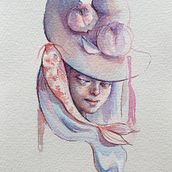 Mi Proyecto del curso: Creación de paletas de color con acuarela. Traditional illustration project by Laura Cerezuela - 03.09.2021
