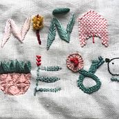 Mi Proyecto del curso: Introducción al bordado en relieve. Embroider, and Textile Design project by Laura Moretti - 03.27.2020
