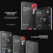 Mobile App Presentation - Mockup Kit. 3D, 3D Animation, 3D Modeling, Advertising, App Development, Content Marketing, Costume Design, Design, Digital Marketing, Graphic Design, Marketing, App Design, Mobile Marketing, Motion Graphics, Product Design, Video, Web Design, and Web Development project by Motion Fox - 03.27.2020