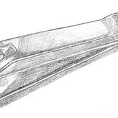 Cortauñas. Pencil Drawing project by ruben_molina11 - 03.27.2020