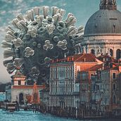 Pandemia Global - Fotomontaje surrealista. Photographic Composition, Design, Poster Design, Retail Design, Photograph, Fine-Art Photograph, Product Photograph, Portrait Photograph, and Digital Photograph project by Axel Wilfredo Herrera Maldonado - 03.27.2020
