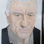 Mi Proyecto del curso:  Retrato realista con lápices de colores. Realistic Drawing project by dianaoki06 - 03.27.2020