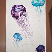 My project in Modern Watercolor Techniques course. Watercolor Painting project by Quinta Skye - 03.27.2020