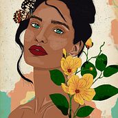Mujer Salvaje. Un proyecto de Ilustración digital de Valeria Acosta - 27.03.2020