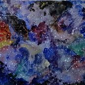Constelacion Ein Projekt aus dem Bereich Aquarellmalerei von Ayxa V Riascos - 27.03.2020