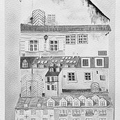 Ilustración con tinta china. Un projet de Illustration traditionnelle et Illustration architecturale de Laura Padron - 30.03.2020