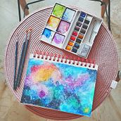 Mi Proyecto del curso: Técnicas modernas de acuarela. Watercolor Painting project by iredavila - 03.28.2020