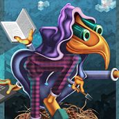 The Hermit - El Ermitaño. Traditional illustration project by Ben Hunter - 03.28.2020