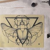 My project in Tattoo for Beginners course. Tattoo Design project by Мария Киселева - 03.24.2020