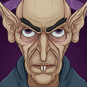 Nosferatu. Un proyecto de Dibujo digital, Ilustración tradicional e Ilustración digital de Giovany Ramirez - 29.03.2020