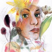My project in Illustrated Portrait in Watercolor course. Un projet de Aquarelle de Laeti Willmann - 29.03.2020