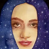 Mi Proyecto del curso: Retrato ilustrado en acuarela. Un proyecto de  de Joanna Canas Verdes - 29.03.2020