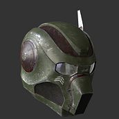 HELMET 2.0. Projekt z dziedziny 3D i  Modelowanie 3D użytkownika Federico Abram - 24.04.2017