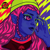 Lucrécia Says - Projeto Camila.. Digital Illustration project by Camila Sabariego - 03.30.2020