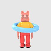 My project in Design of Characters in Cinema 4D: from the Sketch to 3D Printing course. 3D Character Design project by wizionary - 03.30.2020