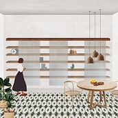 En Route Gastronomy . Un proyecto de 3D, Arquitectura, Arquitectura interior, Diseño de interiores e Interiorismo de Marina Annousi - 14.04.2020