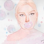 Meu projeto do curso: Técnicas modernas de aquarela Ein Projekt aus dem Bereich Aquarellmalerei von brunavaladareschaves - 02.04.2020