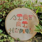 Meu projeto do curso: Introdução ao bordado com relevo. Embroider project by Daniele Vigário - 03.30.2020